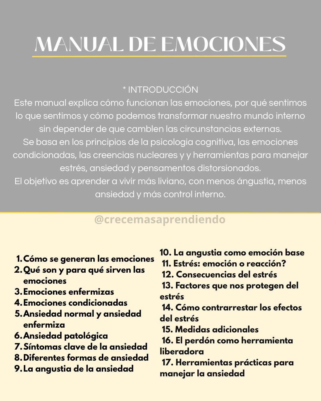 Manual de Emociones (ANSIEDAD)