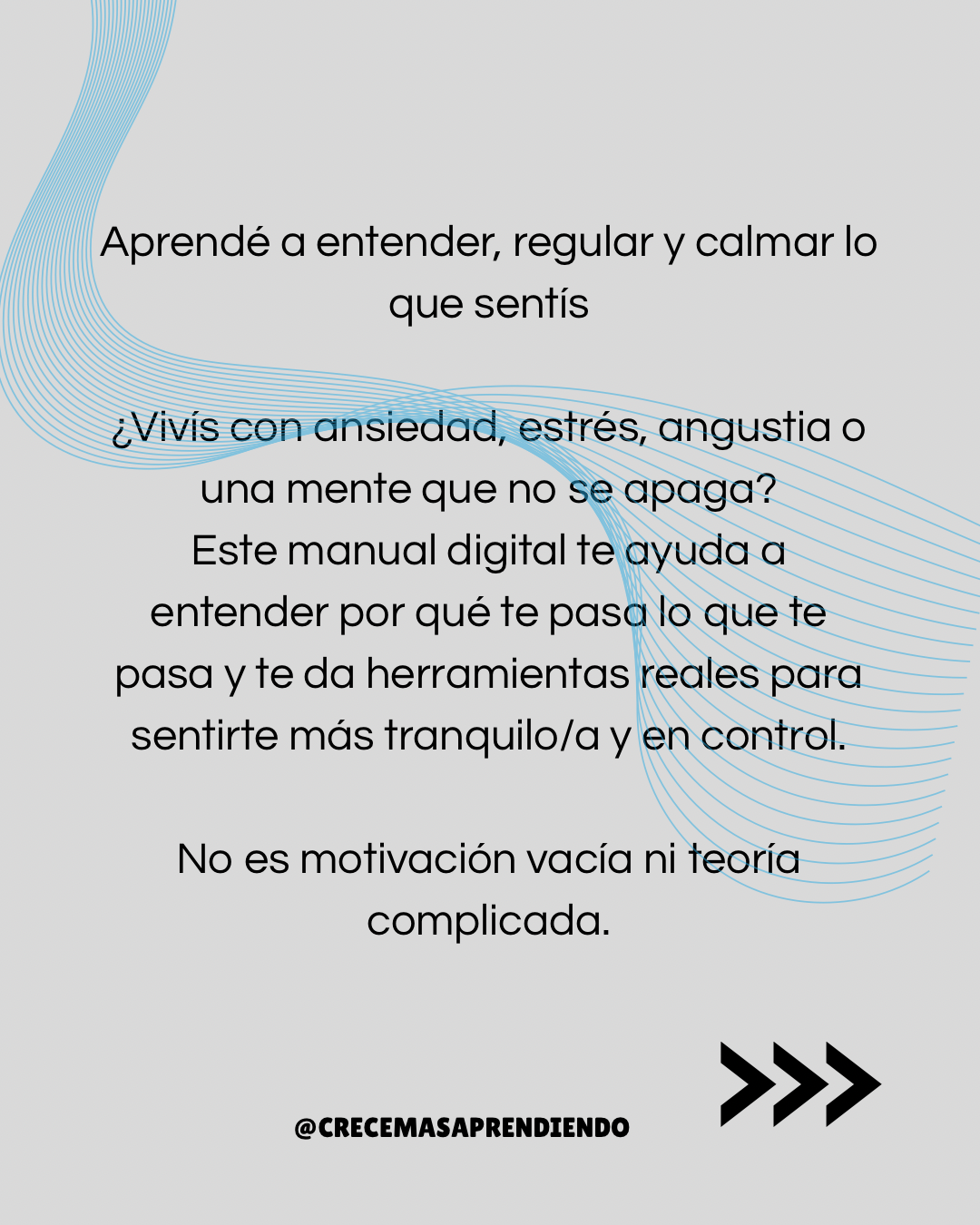 💌 Entendé tus emociones. Calmá tu mente. Recuperá el control. 🌱
Una guía clara y práctica para ansiedad, estrés y regulación emocional ✨ BONUS INCLUIDO: Checklist descargable de regulación emocional
(ideal para usar todos los días)